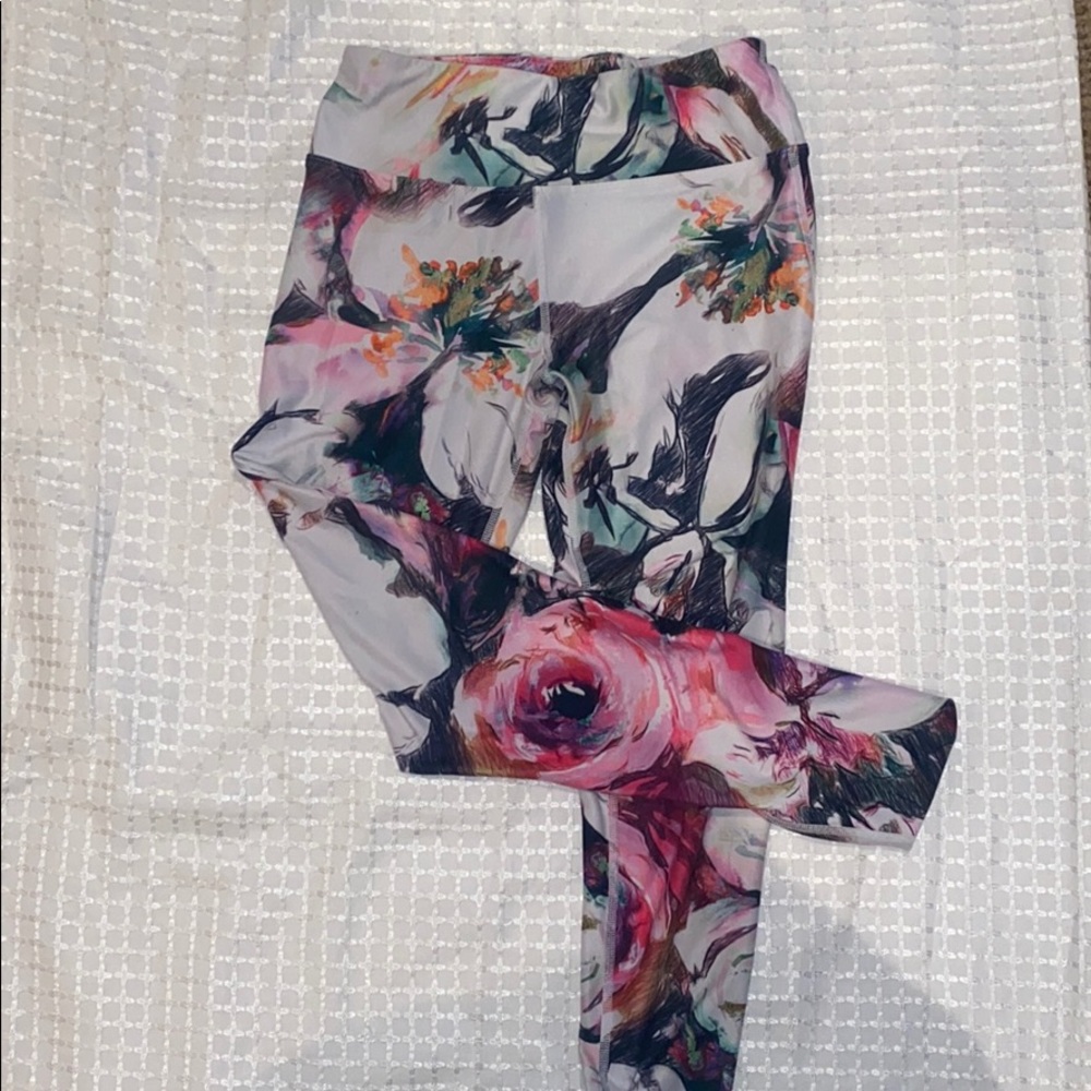 Hersey Johnson colorful leggings
